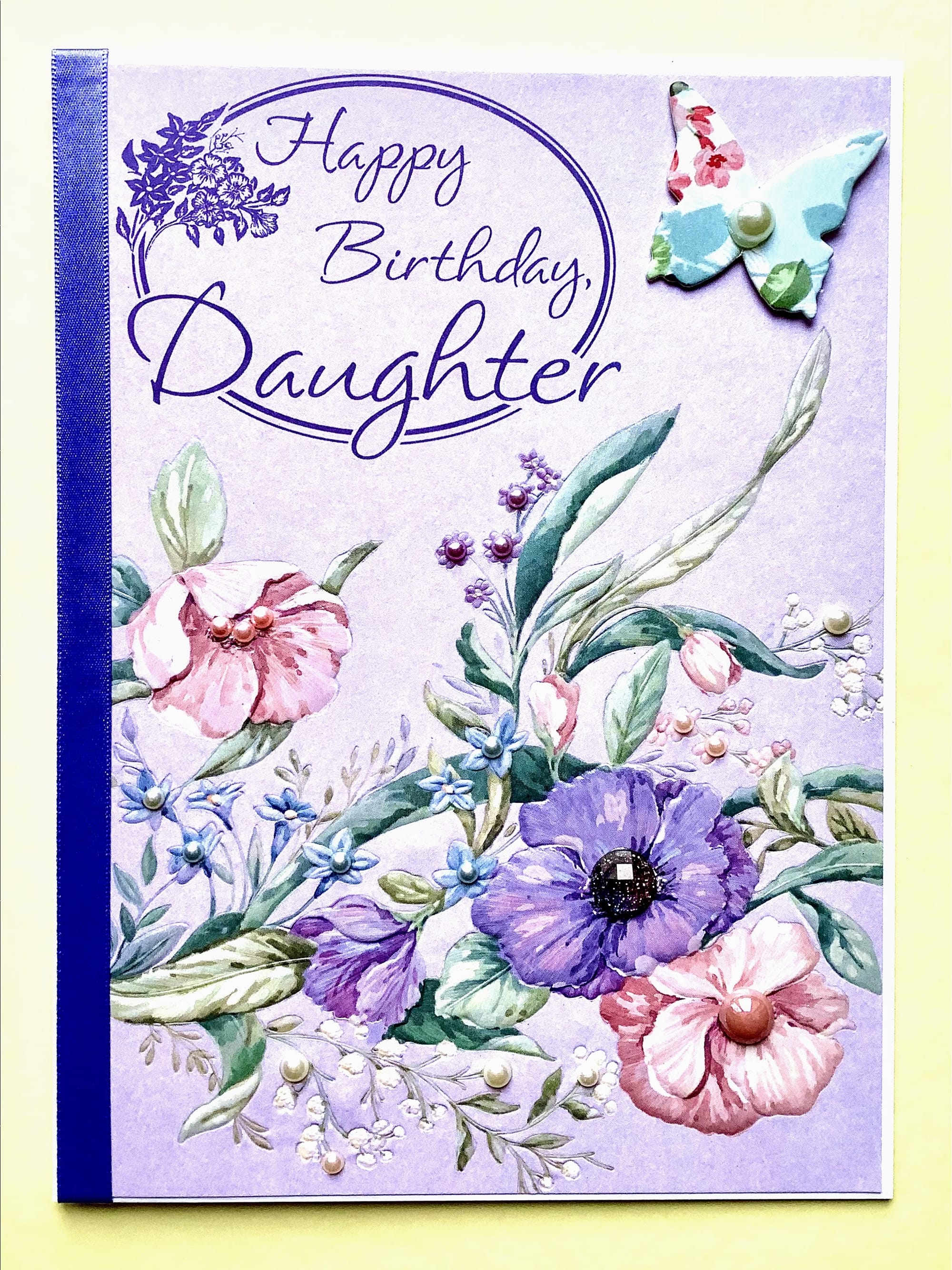 LUXURY HANDMADE BIRTHDAY CARD #70
