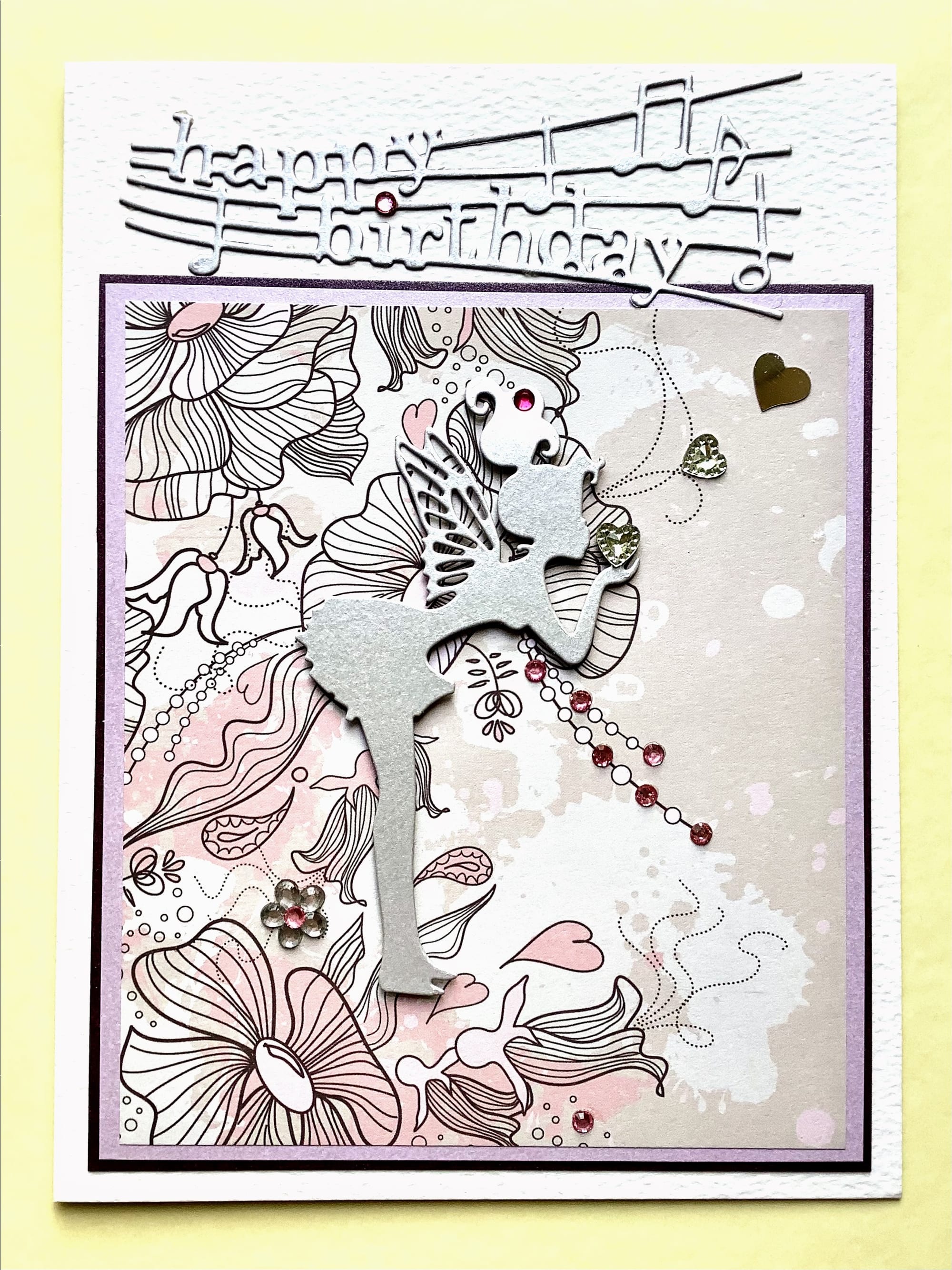 LUXURY HANDMADE BIRTHDAY CARD #74