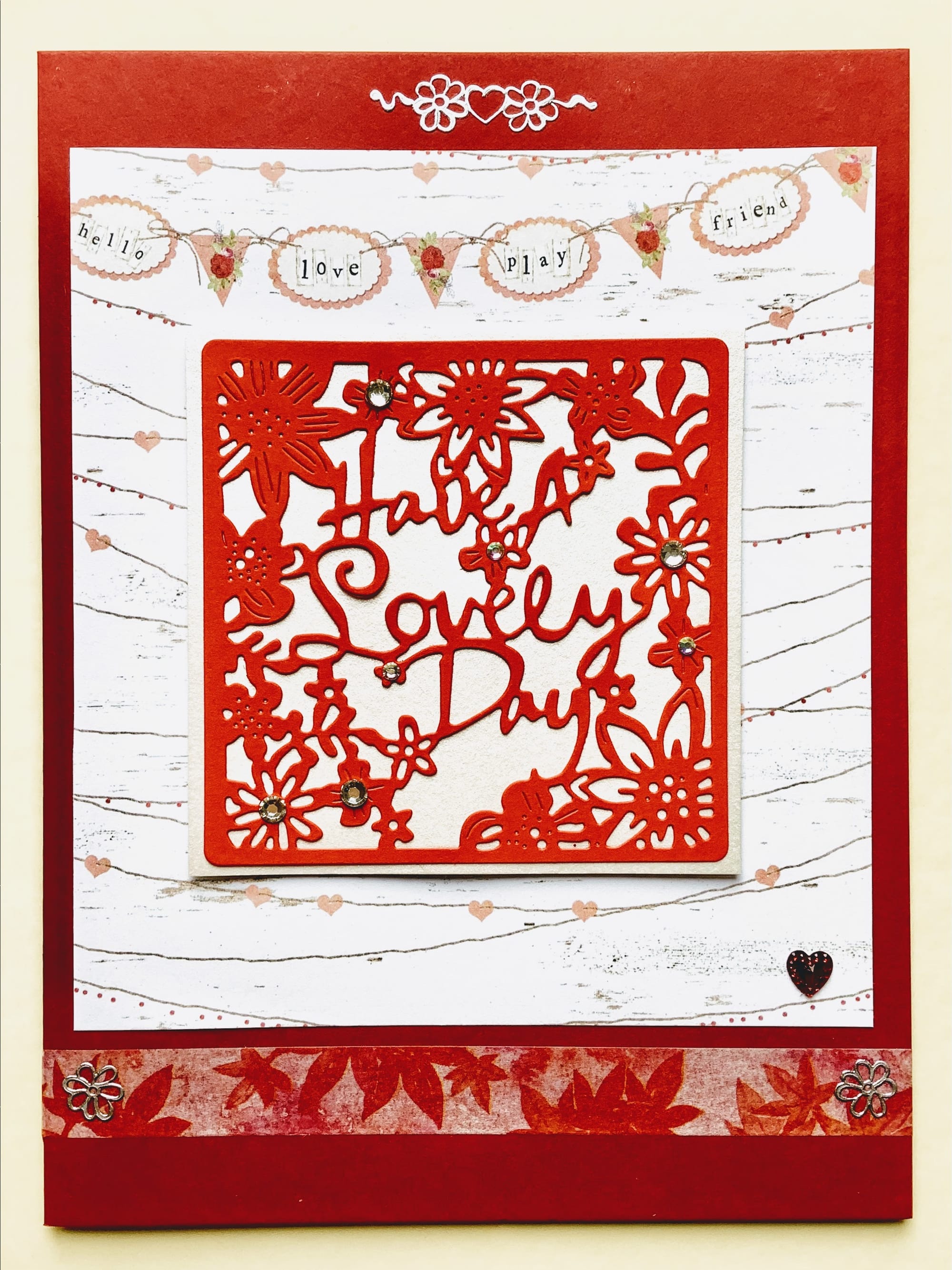 LUXURY HANDMADE BIRTHDAY CARD #76