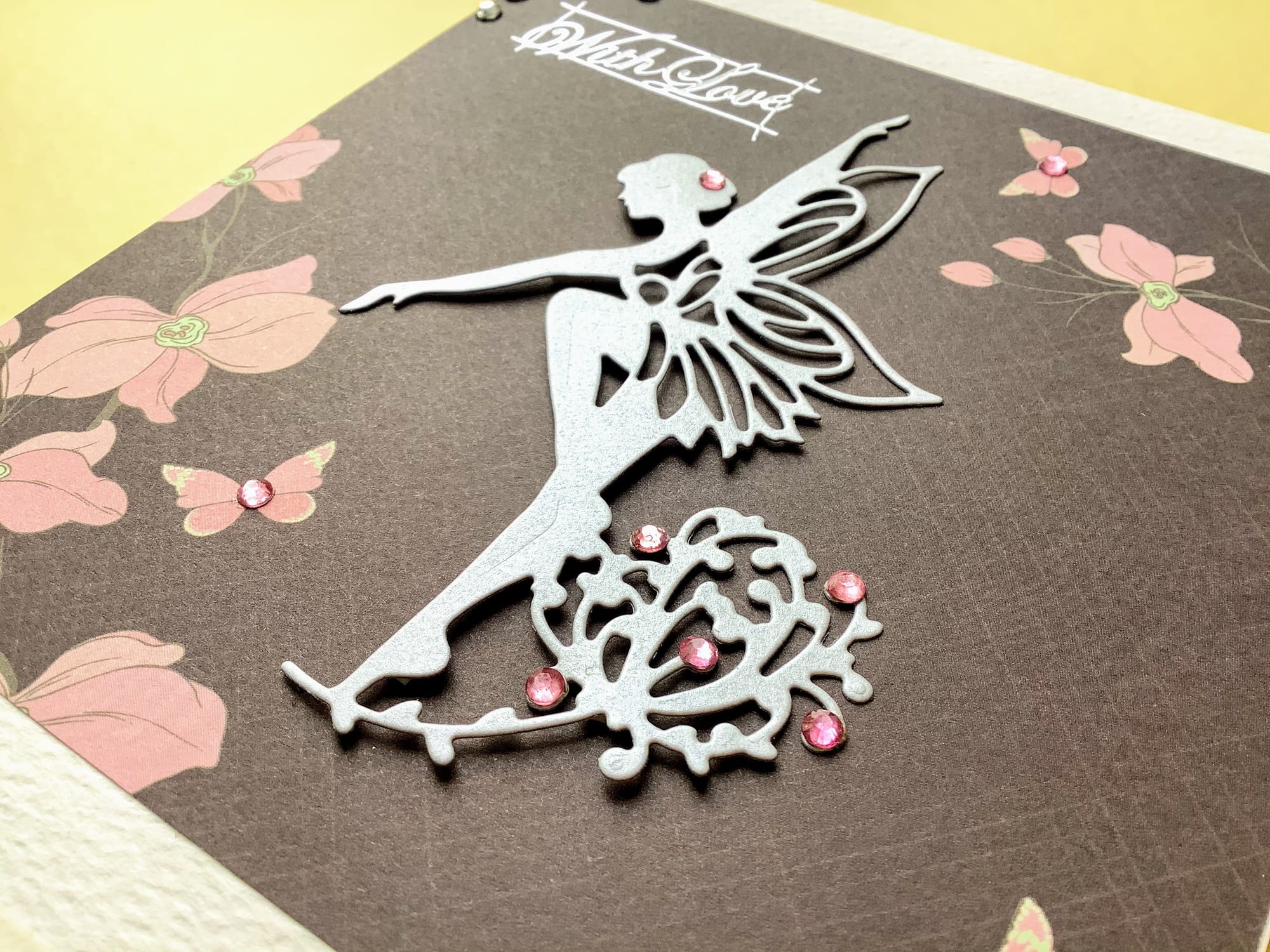 LUXURY HANDMADE BIRTHDAY CARD #77
