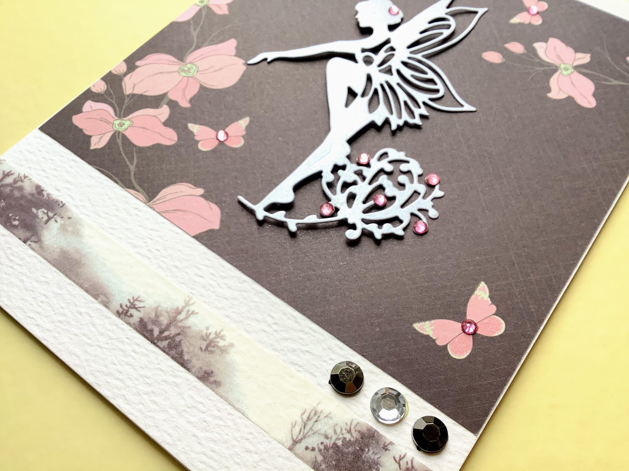 LUXURY HANDMADE BIRTHDAY CARD #77
