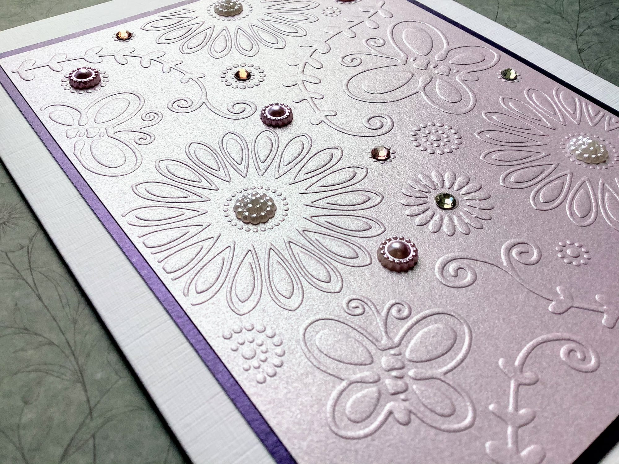 LUXURY HANDMADE CARD #78