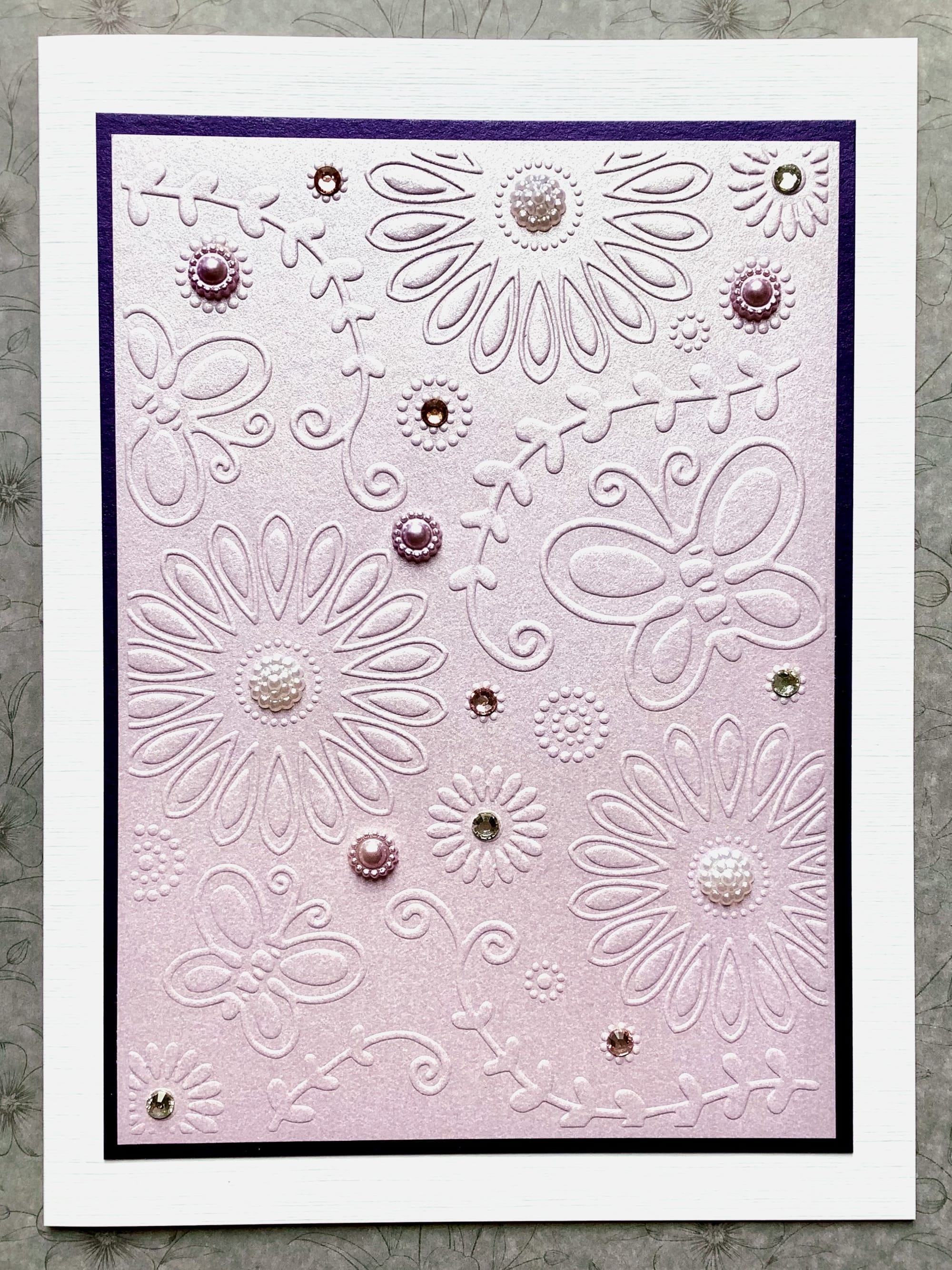 LUXURY HANDMADE CARD #78