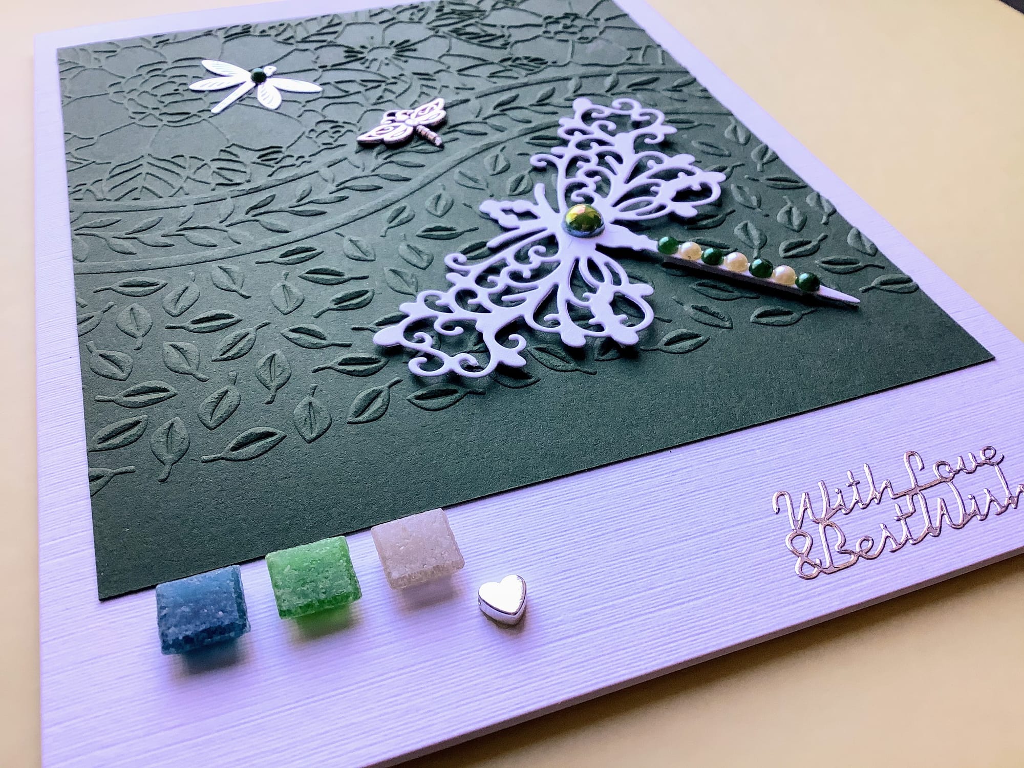 LUXURY HANDMADE CARD #83