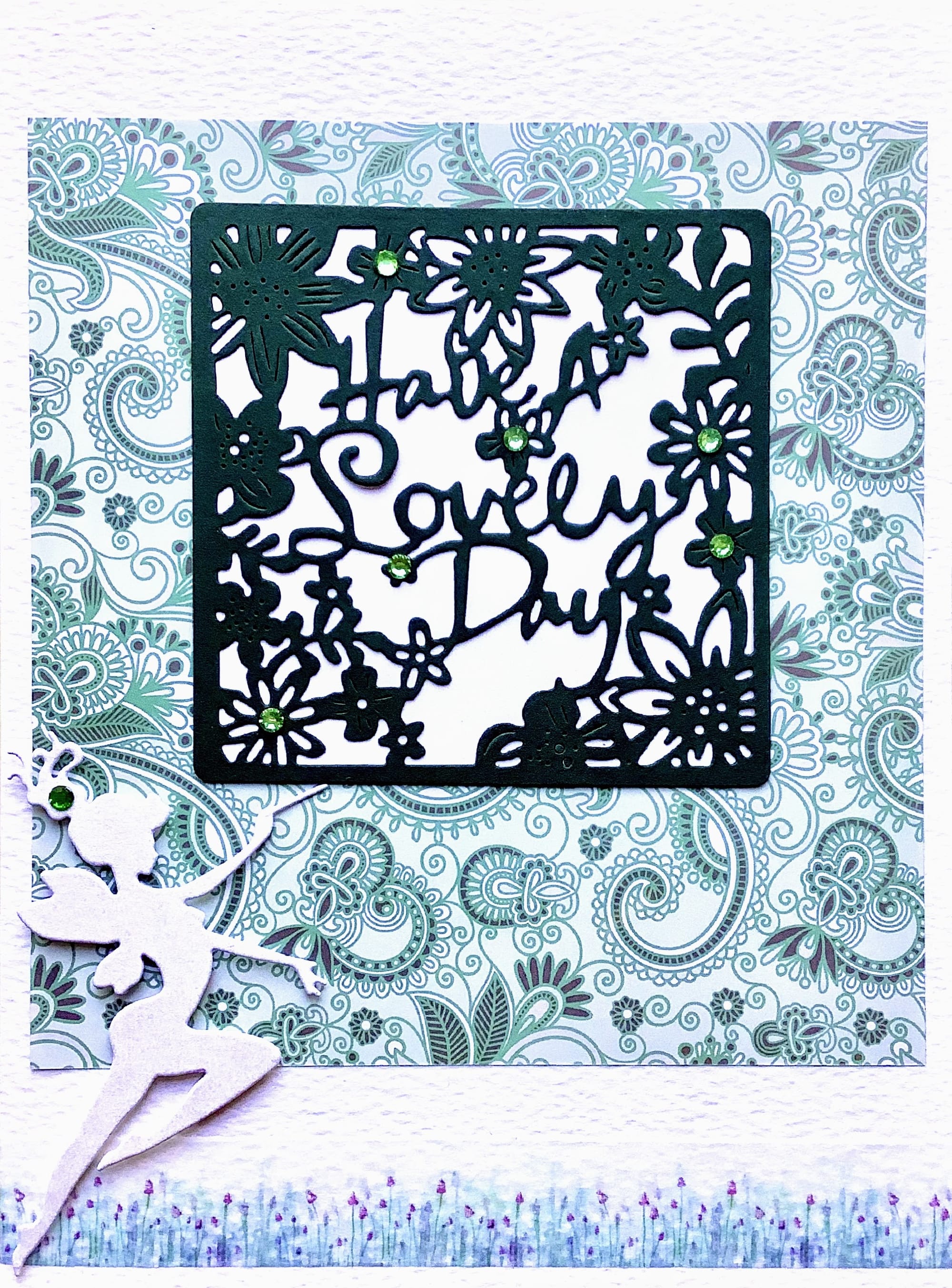 LUXURY HANDMADE BIRTHDAY CARD #85