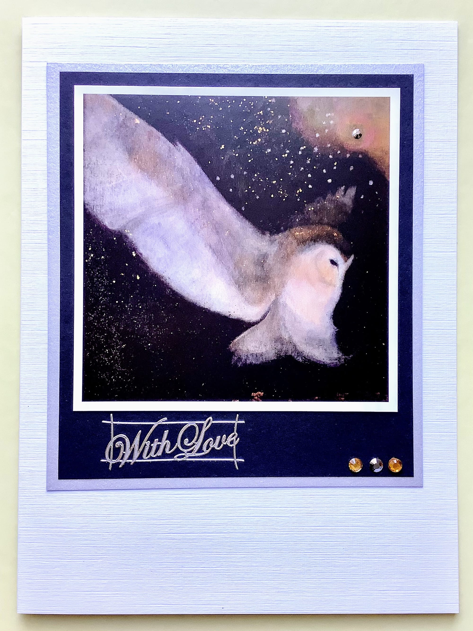 LUXURY HANDMADE CARD #87