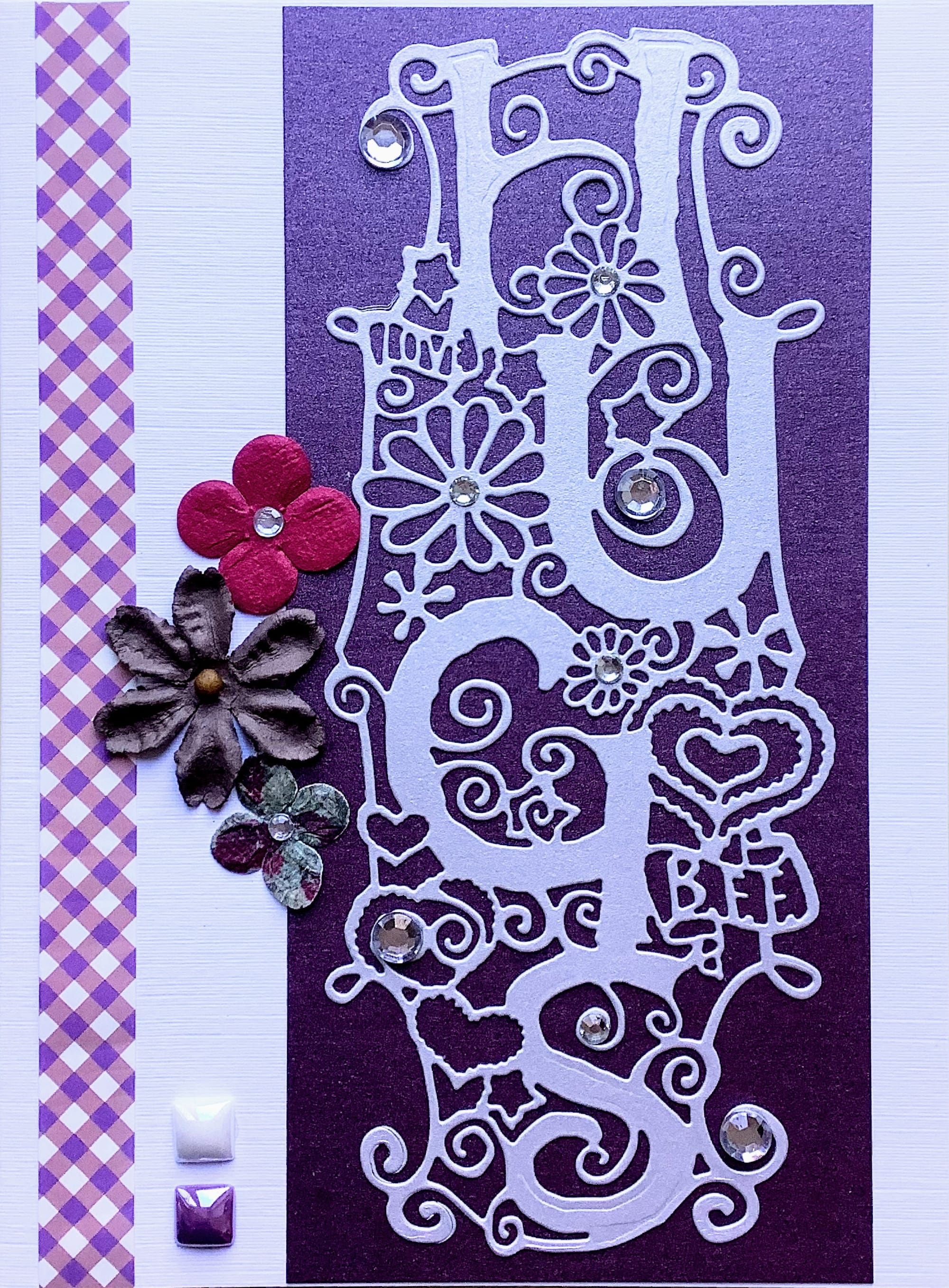 LUXURY HANDMADE CARD #90