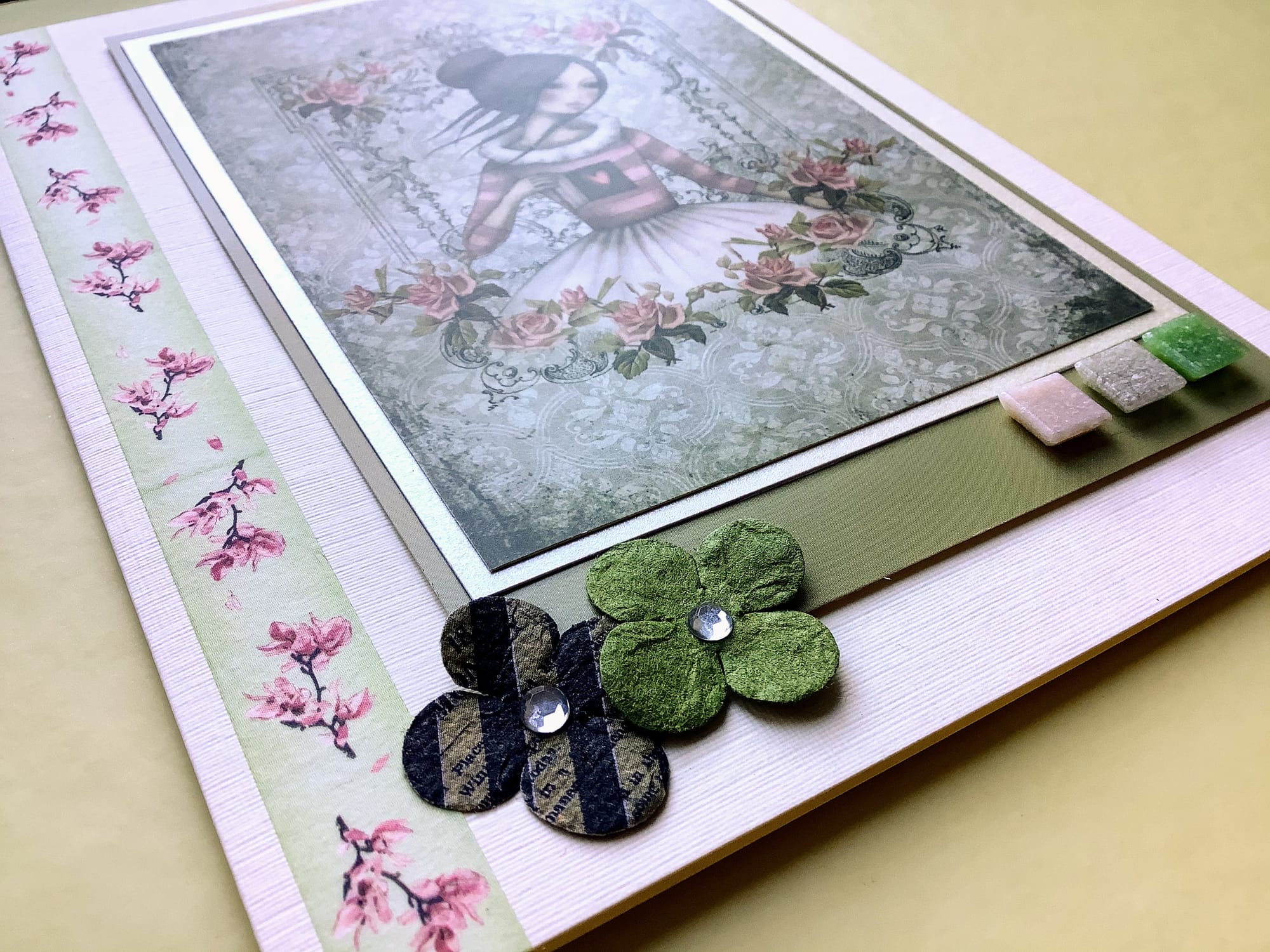 LUXURY HANDMADE BIRTHDAY CARD #91