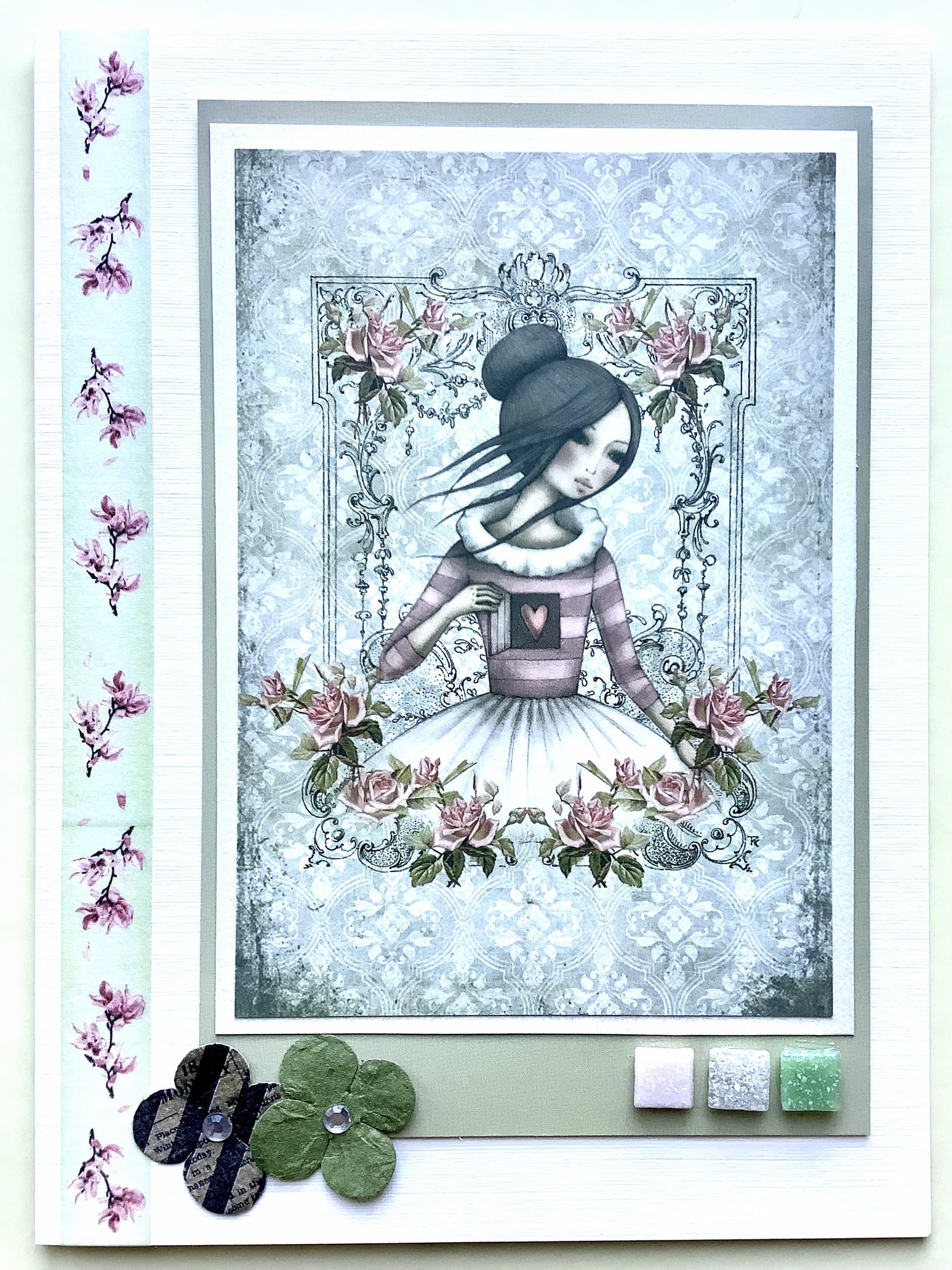 LUXURY HANDMADE BIRTHDAY CARD #91
