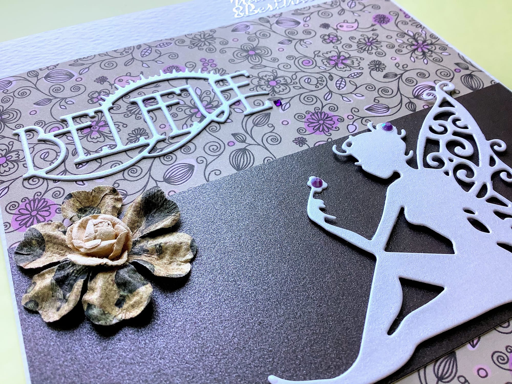 LUXURY HANDMADE BIRTHDAY CARD #94