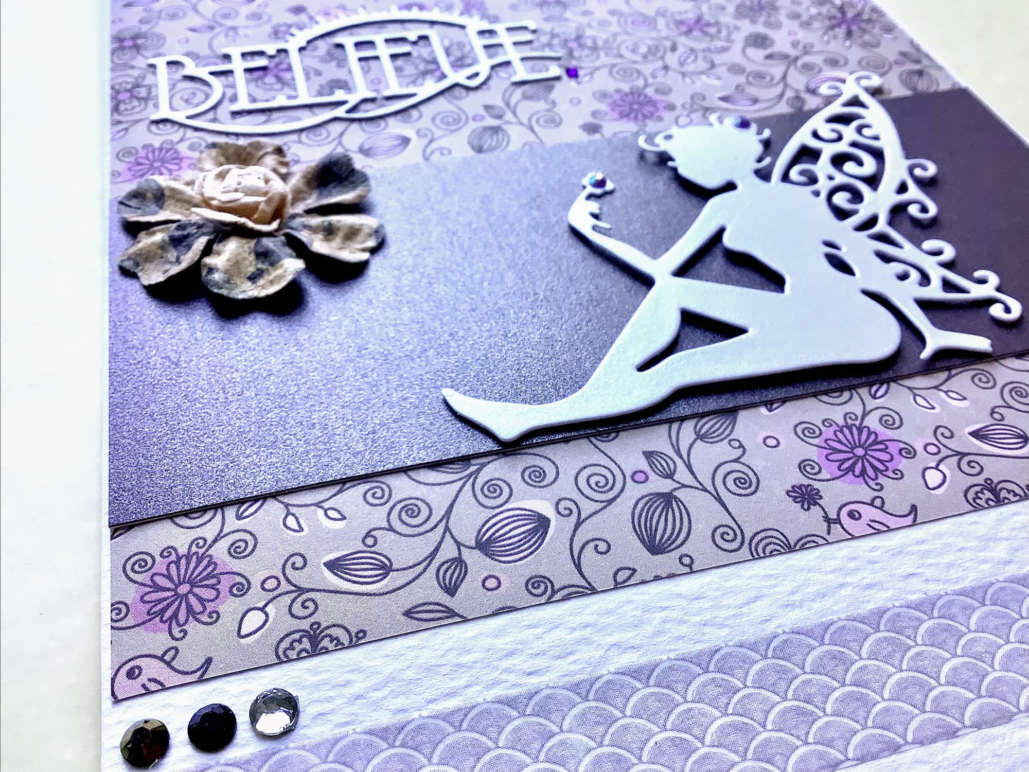 LUXURY HANDMADE BIRTHDAY CARD #94