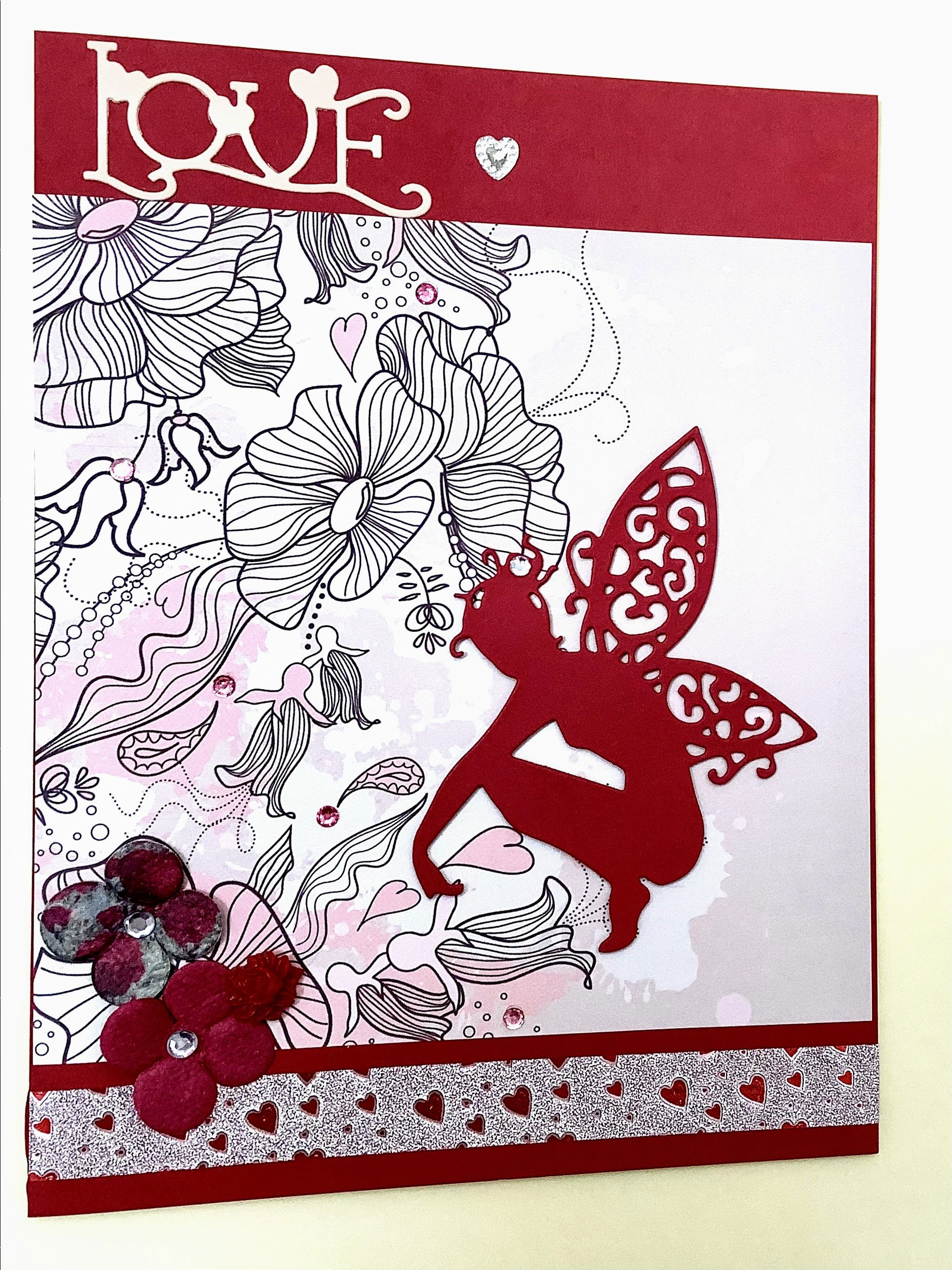 LUXURY HANDMADE BIRTHDAY CARD #97