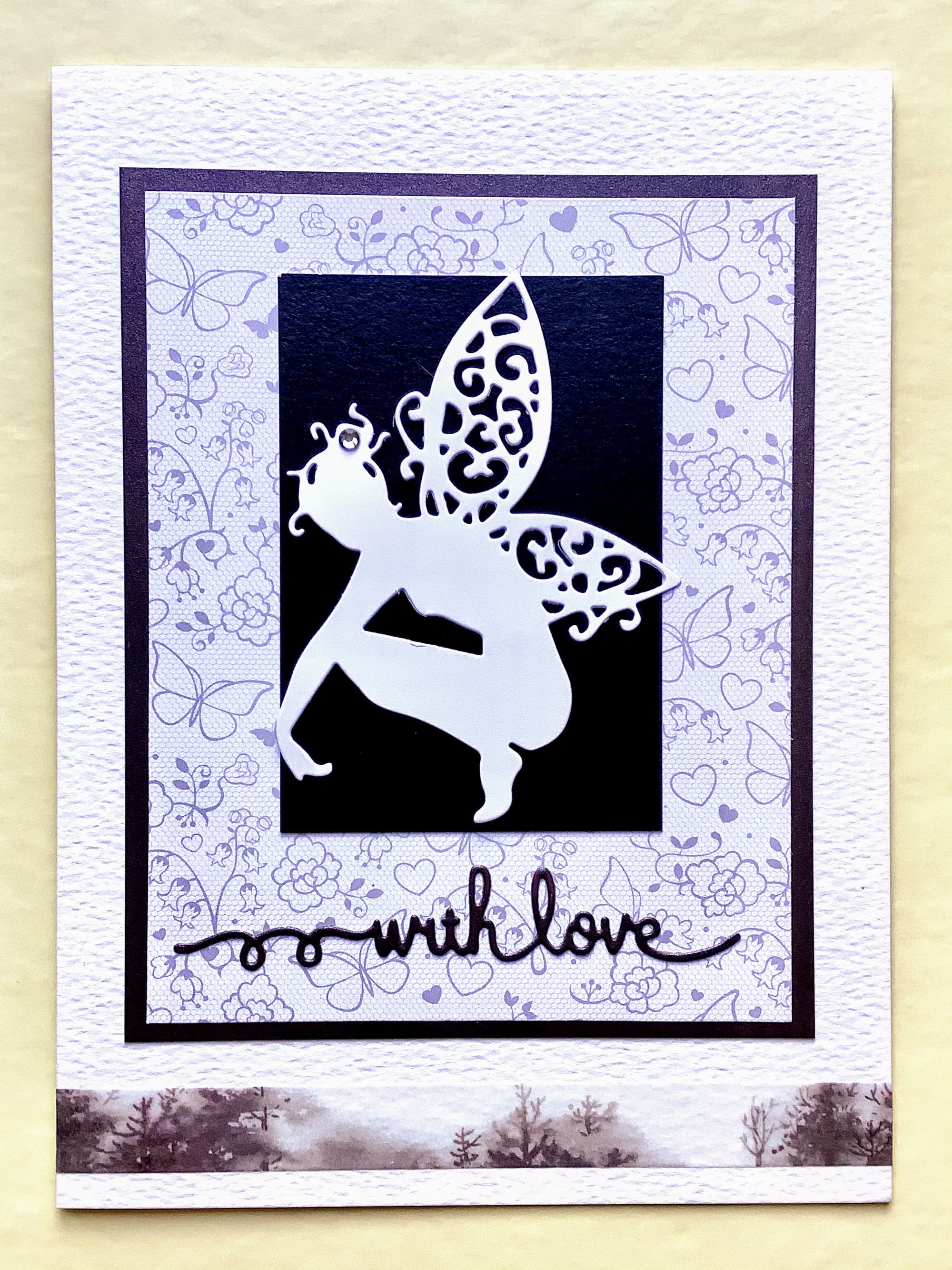 LUXURY HANDMADE BIRTHDAY CARD #98