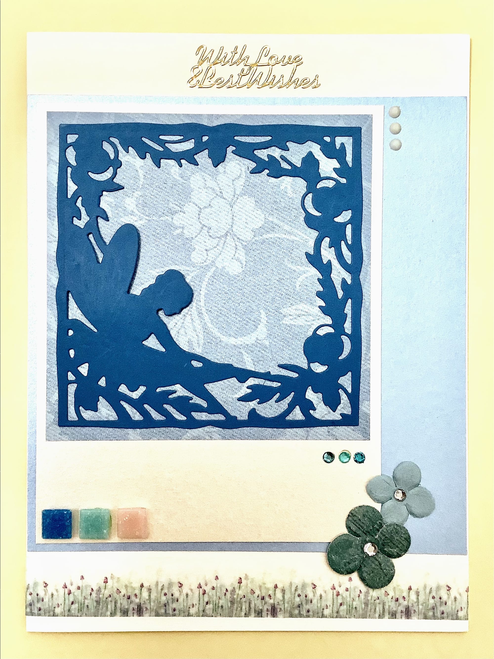 LUXURY HANDMADE BIRTHDAY CARD #99