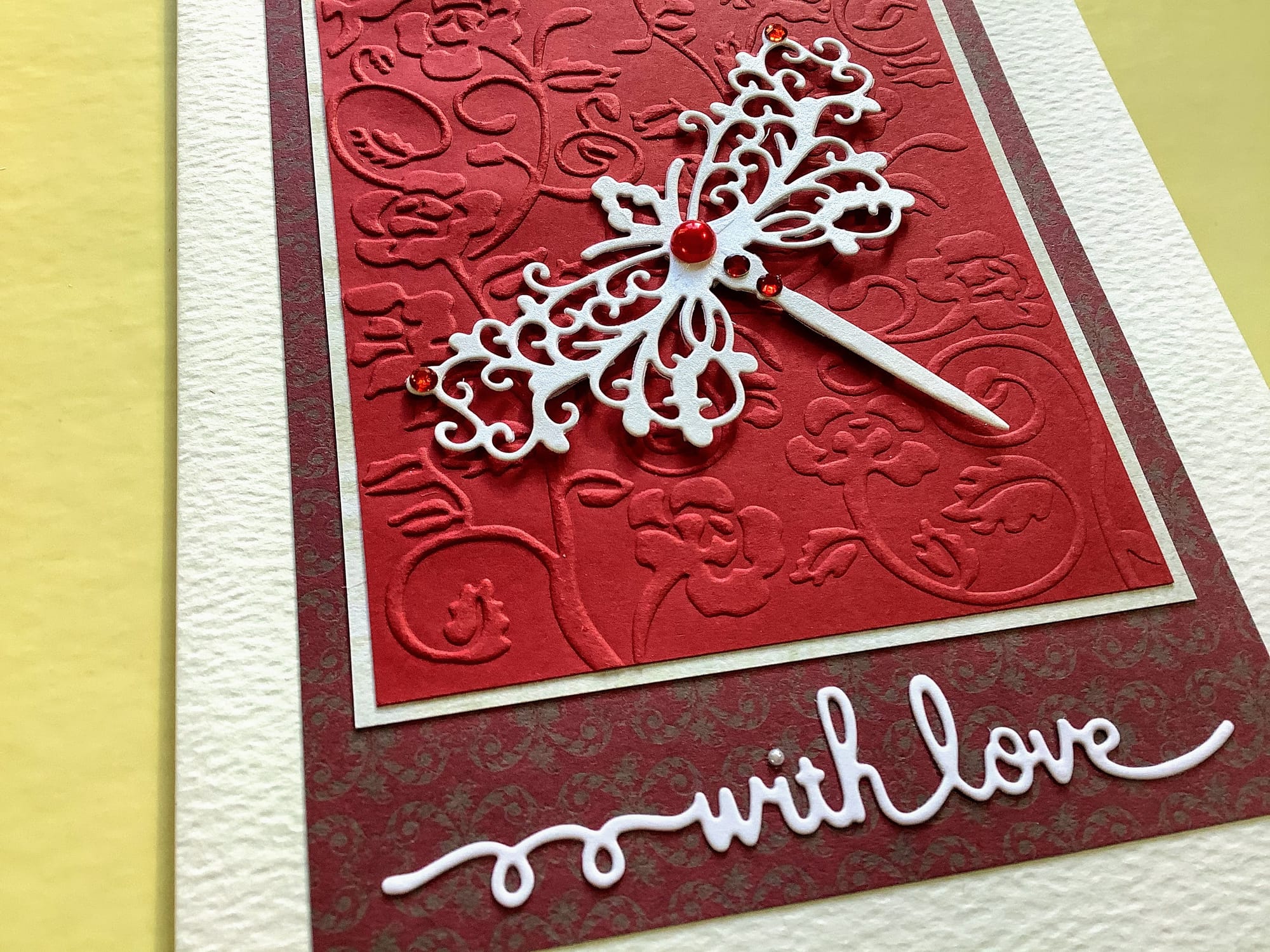 LUXURY HANDMADE CARD #106