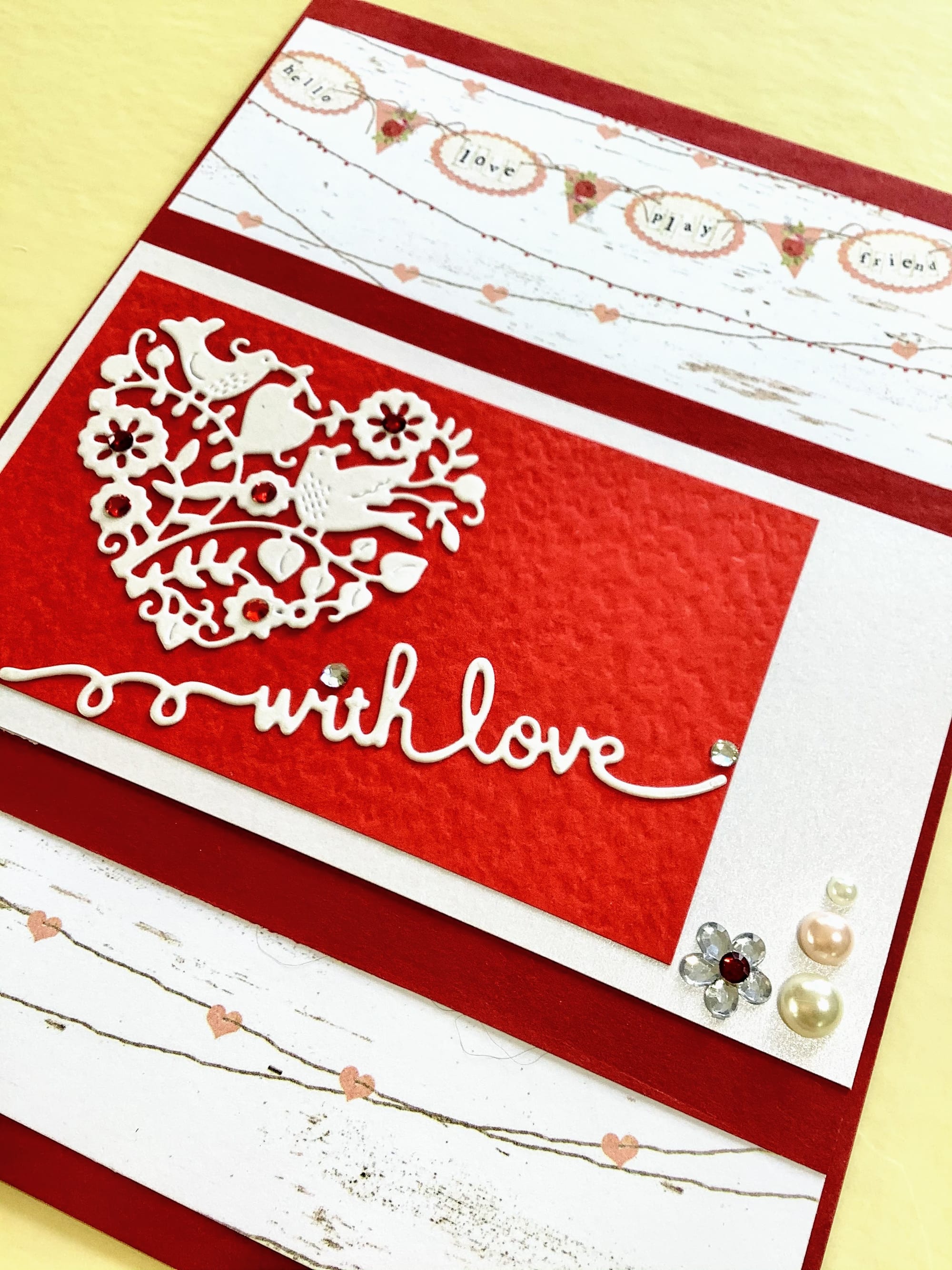 LUXURY HANDMADE BIRTHDAY CARD #108