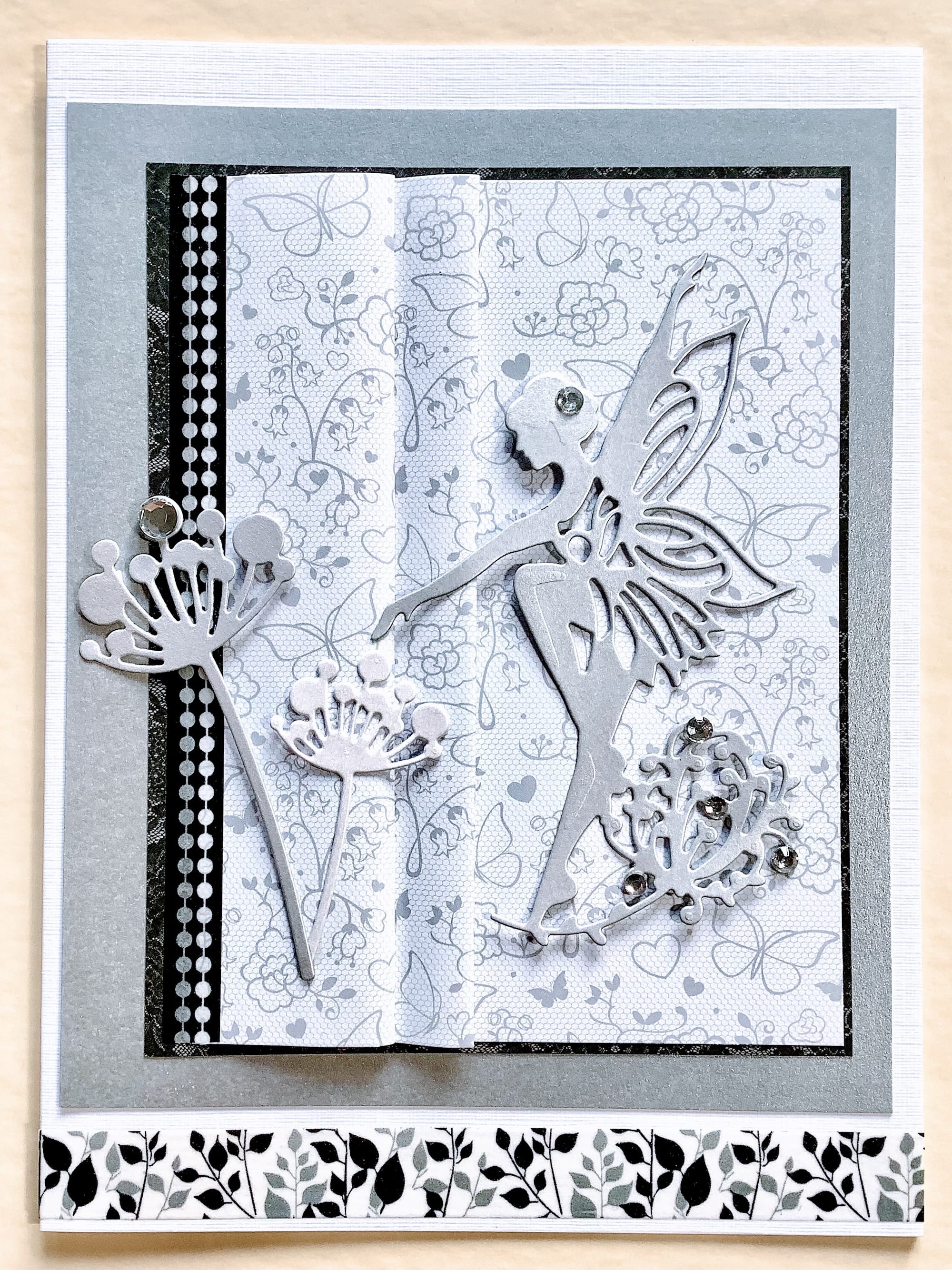 LUXURY HANDMADE BIRTHDAY CARD #110