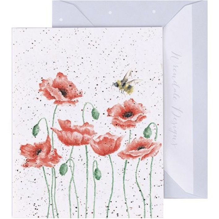 “POPPIES AND BEE” MINI