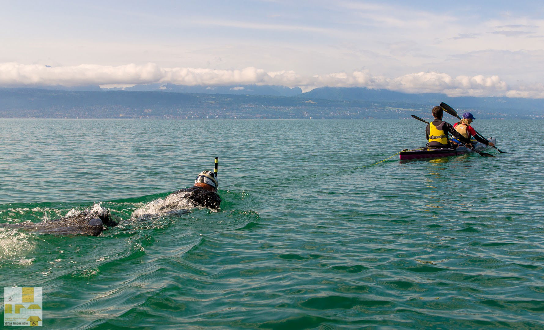 Première traversée du Léman juin 2015