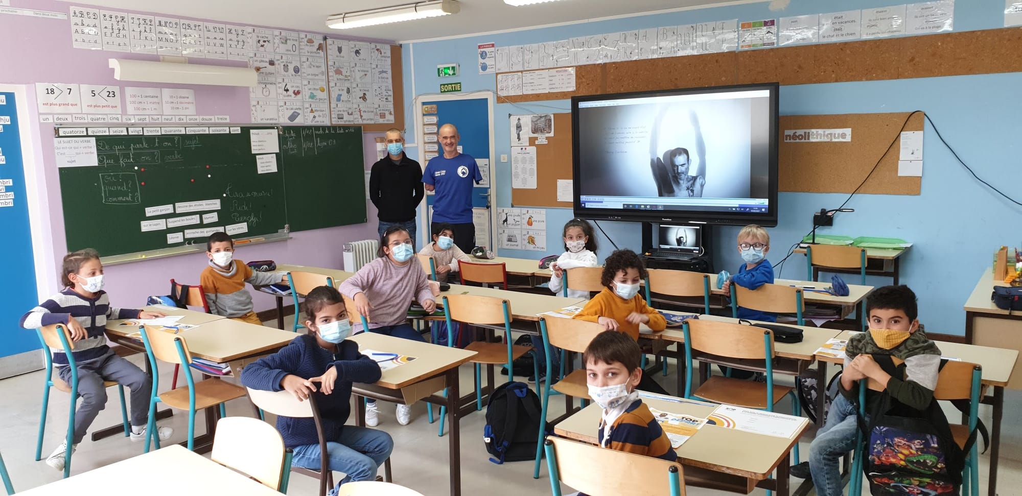 intervention collège jardin de l'Empereur Ajaccio le 01/02/2021