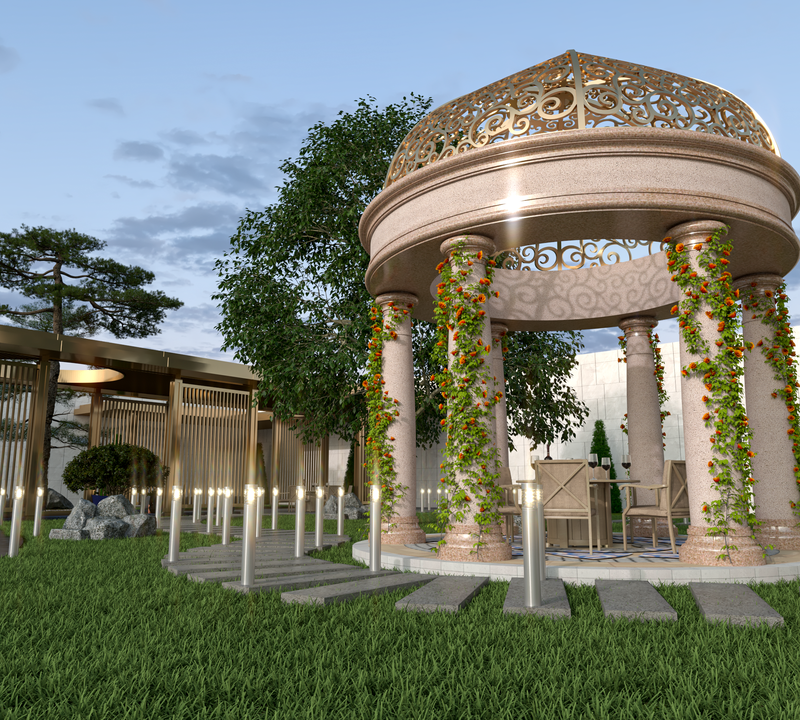 تصميم قصر, الموقع: الرياض ,نمط التصميم: النمط الاوربي الكلاسيكي ,المساحة:3640 متر مربع