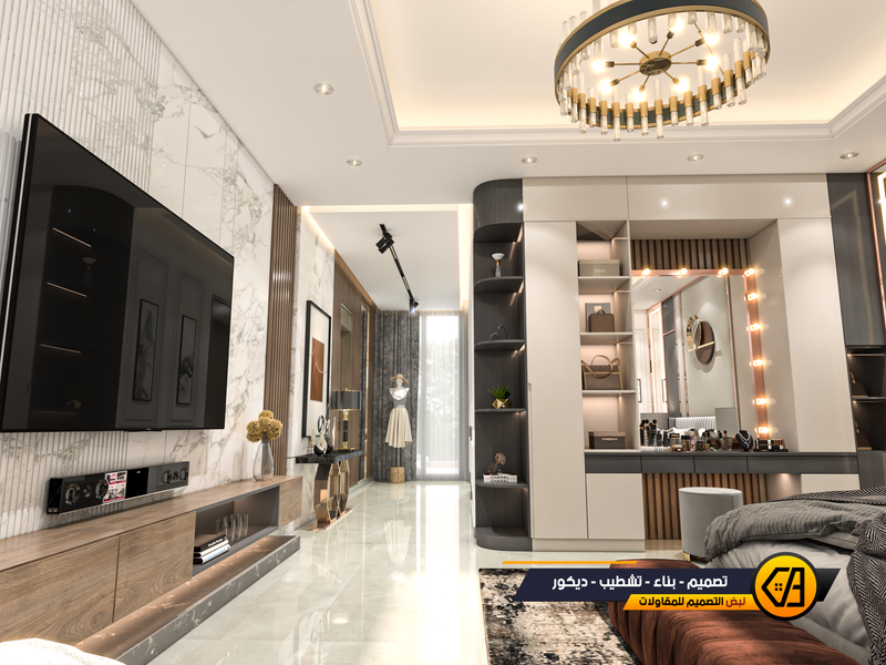 تصميم غرفة ماستر روم Master room