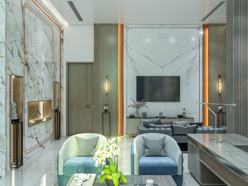 تصميم مكتب رئيس مجلس الإدارة