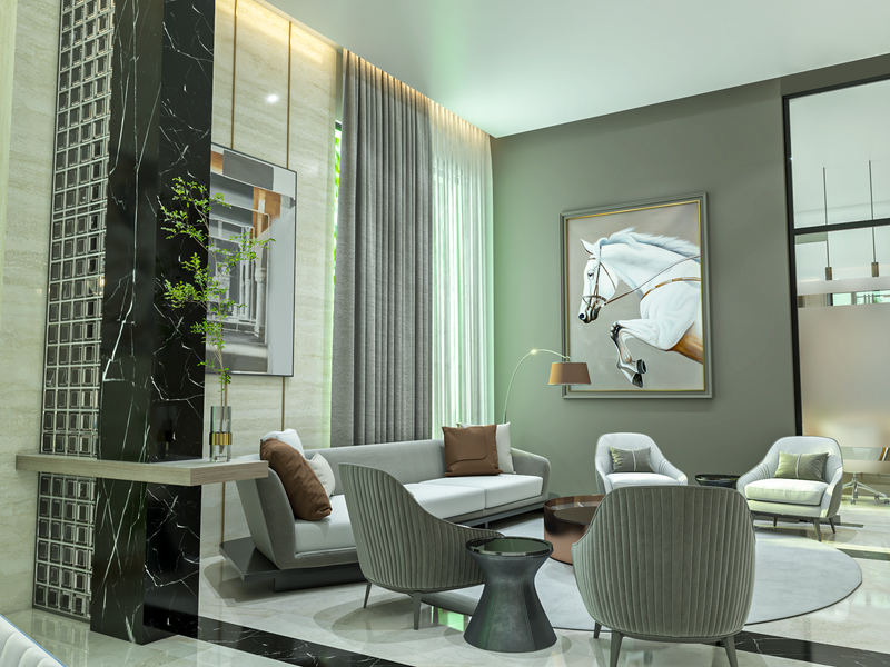 تصميم مكتب رئيس مجلس الإدارة