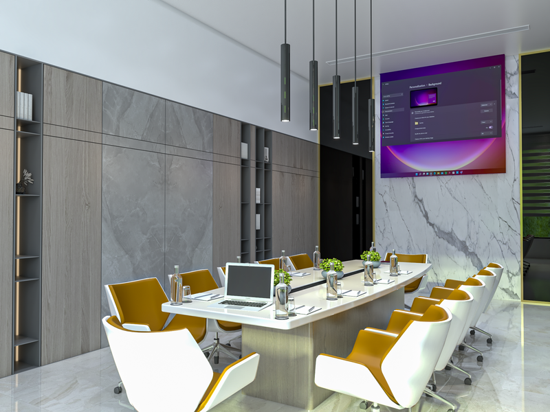 تصميم مكتب رئيس مجلس الإدارة