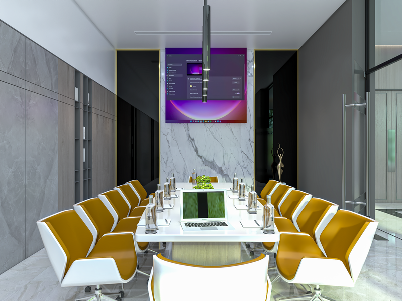 تصميم مكتب رئيس مجلس الإدارة