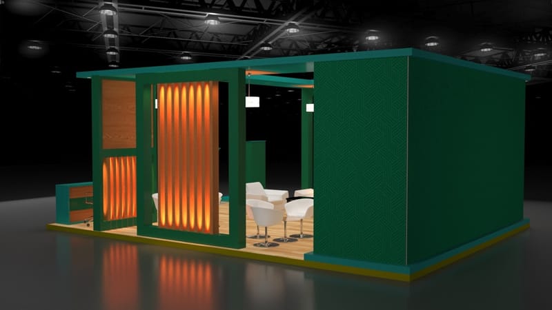 تصميم ستاند الهيئة الوطنية للإسكان