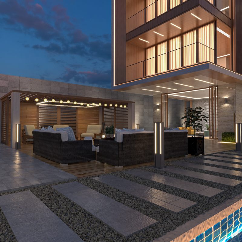 تصميم شاليه مودرن