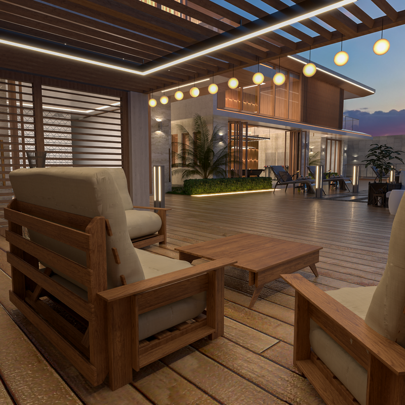 تصميم شاليه مودرن