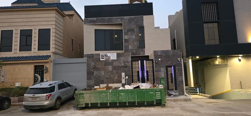 تصميم وتنفيذ فيلا في حي الصحافة على المفتاح شامل المفروشات