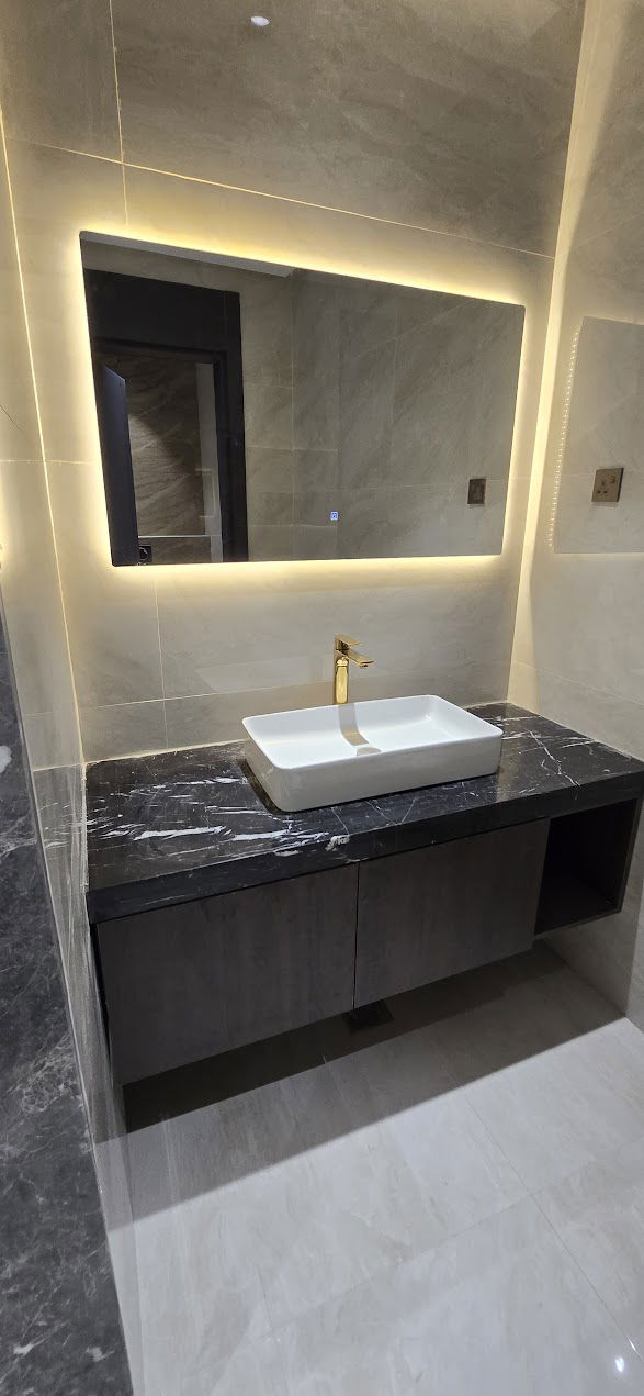 تصميم وتنفيذ فيلا في حي الصحافة على المفتاح شامل المفروشات