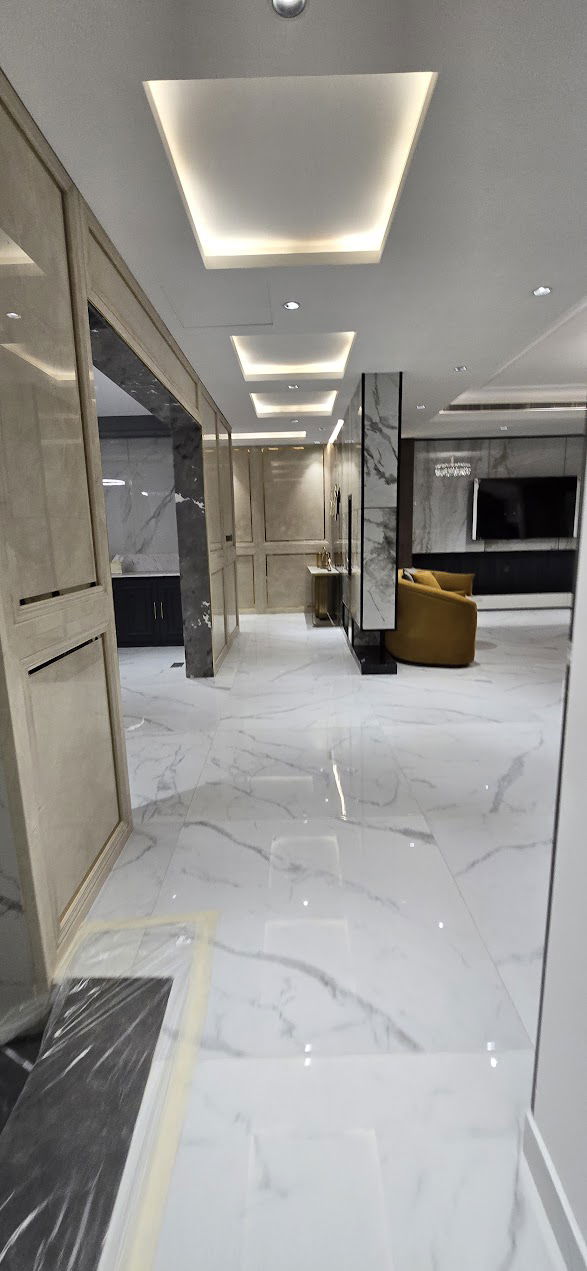 تصميم وتنفيذ فيلا في حي الصحافة على المفتاح شامل المفروشات