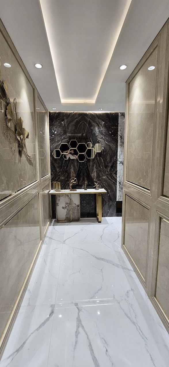 تصميم وتنفيذ فيلا في حي الصحافة على المفتاح شامل المفروشات