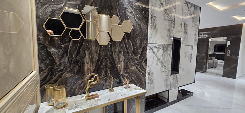 تصميم وتنفيذ فيلا في حي الصحافة على المفتاح شامل المفروشات