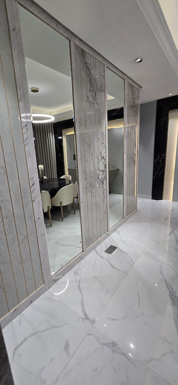 تصميم وتنفيذ فيلا في حي الصحافة على المفتاح شامل المفروشات