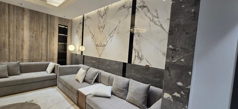 تصميم وتنفيذ فيلا في حي الصحافة على المفتاح شامل المفروشات