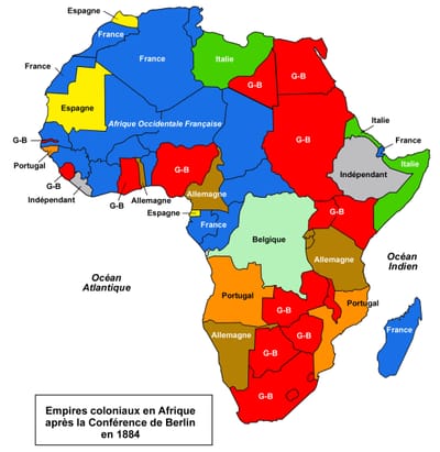 La colonisation de l&#039;Afrique image