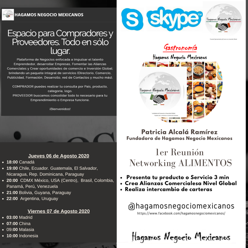2020AGO26 - Networking / Reuniones de Negocio / Red de Contactos