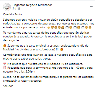 2020DIC19 Convivencia con Santa