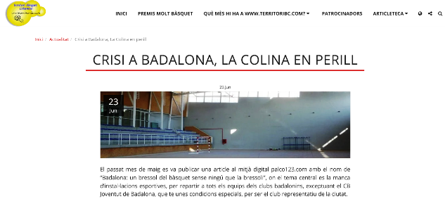 Una referència que no sempre es recorda