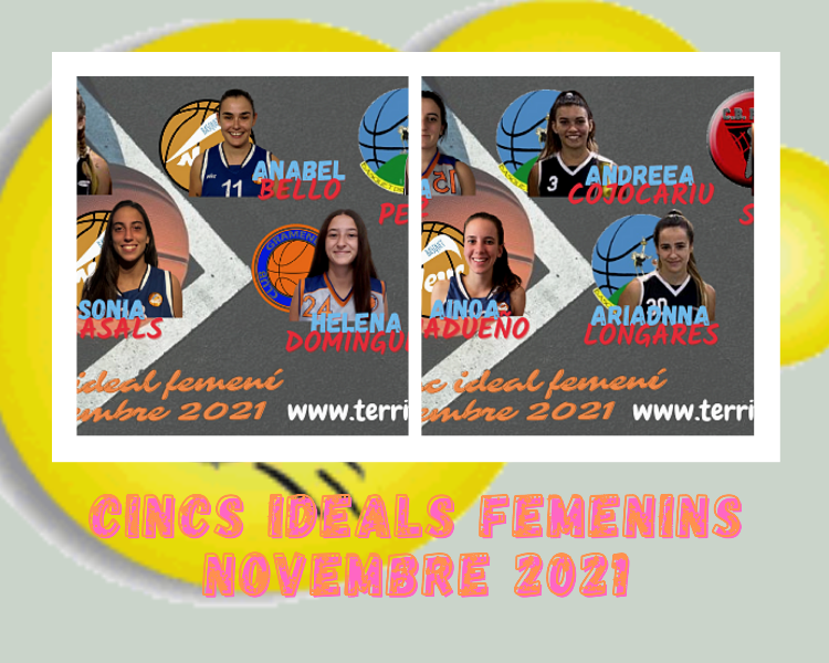 Cincs ideals femenins Novembre 2021