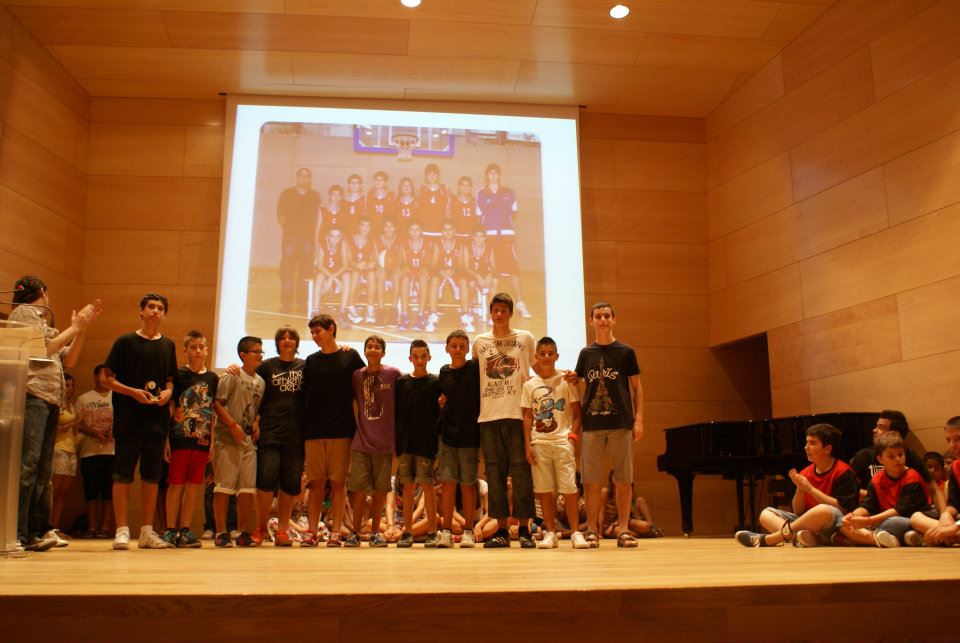 Menció Campió Fase Regular Nivell  C2: Infantil "B" masculí CB Santa Coloma