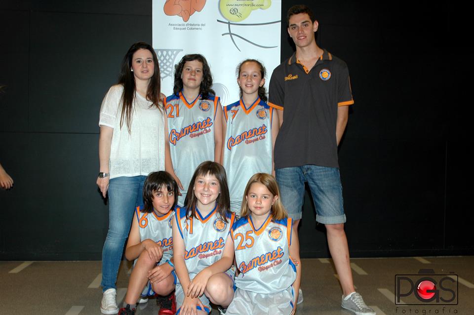 Gramenet BC -Premini femení-: Campió nivell D Fase Prèvia