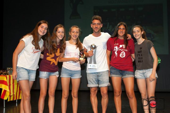 Toni Saez (Femení Sant Adrià) -Infantil femení- (entrenador): Campió CC Nivell A2