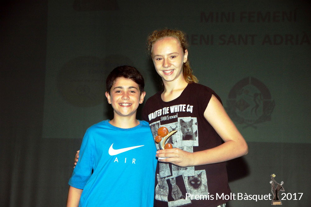 Ana Guillen (Femení Sant Adrià) -Mini Femení (jugadora)-: Campiona nivell A Fase Prèvia / Fase Regular