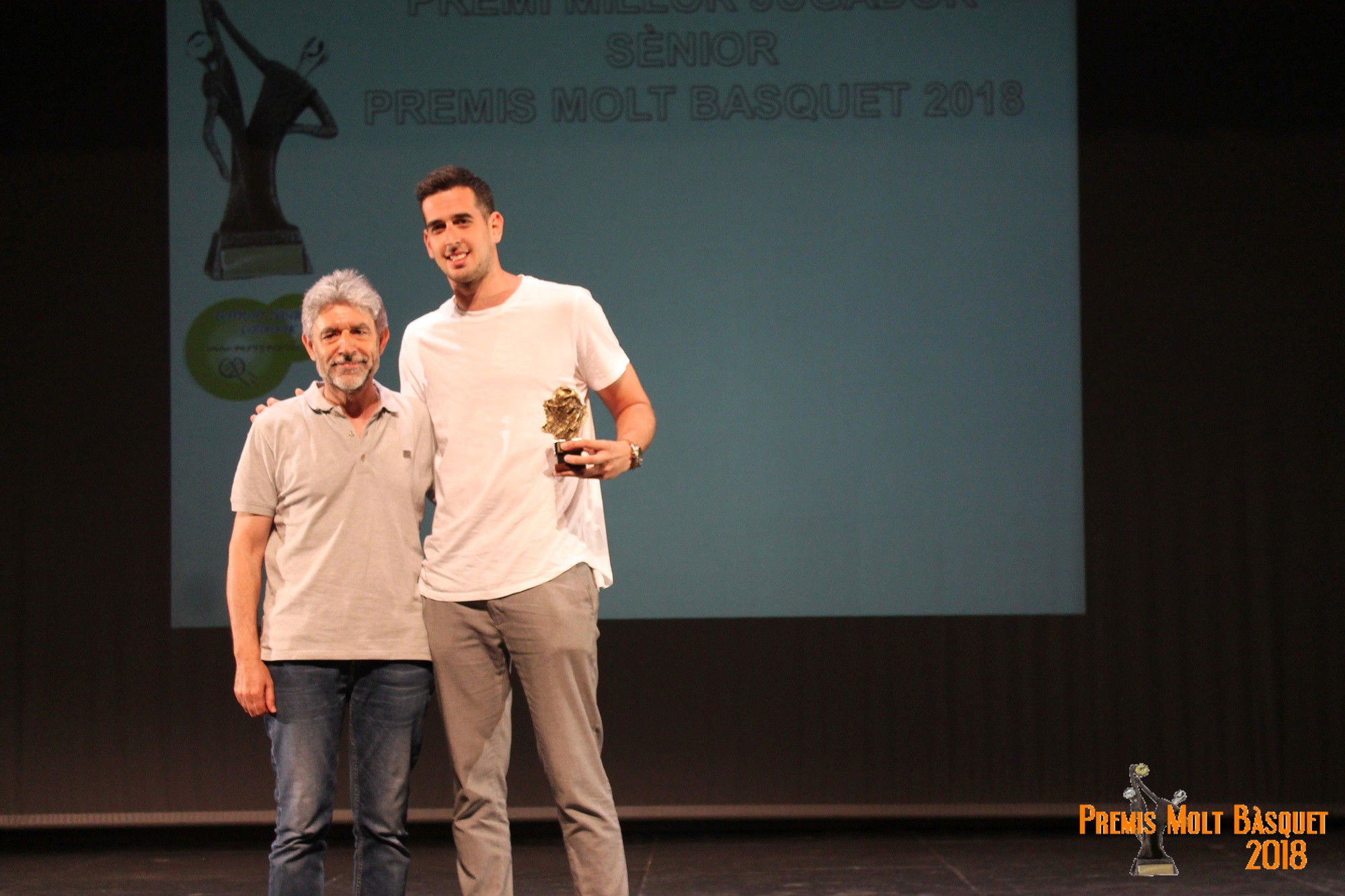 Millor jugador sènior: Javi Rodriguez (CB L'Hospitalet -LEB Plata)